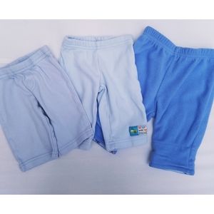 Bundle of 3 Carter's Newborn Pants